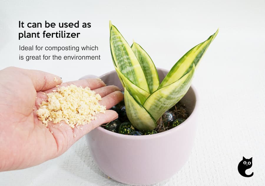 Whiskers2Tail Pine Cat Litter - Plant Fertilizer
